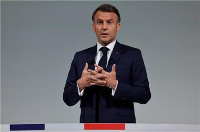 Der französische Präsident Emmanuel Macron erklärte am Mittwoch seinen Schritt, Neuwahlen auszurufen
