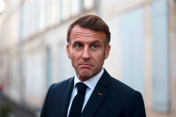 Der französische President Emmanuel Macron
