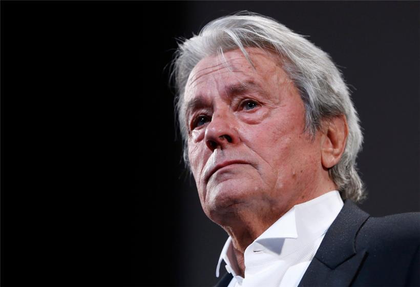 Der französische Schauspieler Alain Delon bei den Filmfestspielen in Cannes
