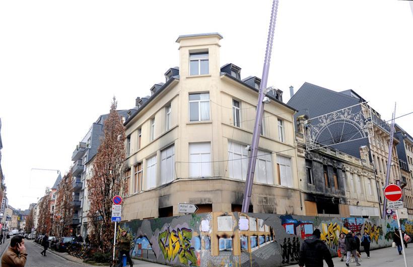 Der frühere „Scholesch Eck“ erlebte im Jahr 2011 einen schweren Brand
