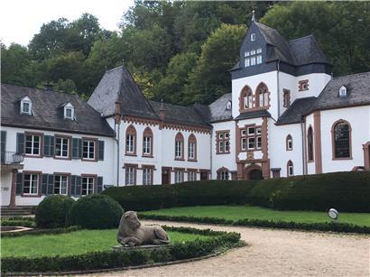 Der historische Teil des Leibniz-Zentrums für Informatik im Saarland auf Schloss Dagstuhl

