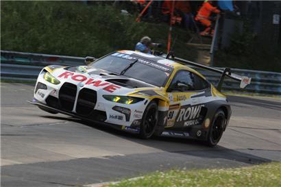 Der insgesamt 21. Erfolg für BMW bei den 24 Stunden am Nürburgring durch Farfus/Krohn/Marciello/van der Linde
