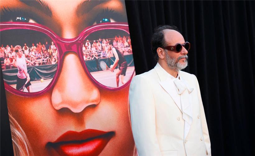 Der italienische Filmemacher Luca Guadagnino bei der Premiere von „Challengers“
