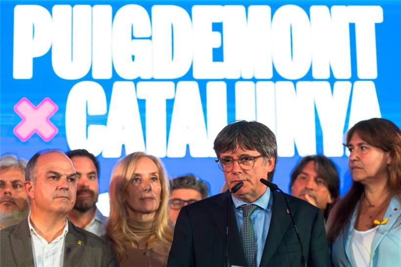 Der katalanische Separatistenführer Carles Puigdemont will nicht einsehen, dass er und seine Bewegung verloren haben
