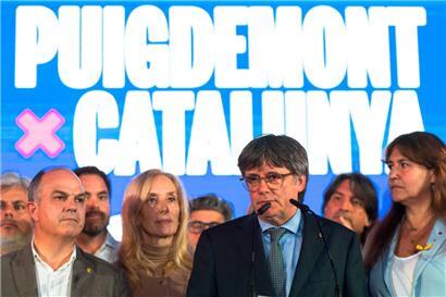 Der katalanische Separatistenführer Carles Puigdemont will nicht einsehen, dass er und seine Bewegung verloren haben
