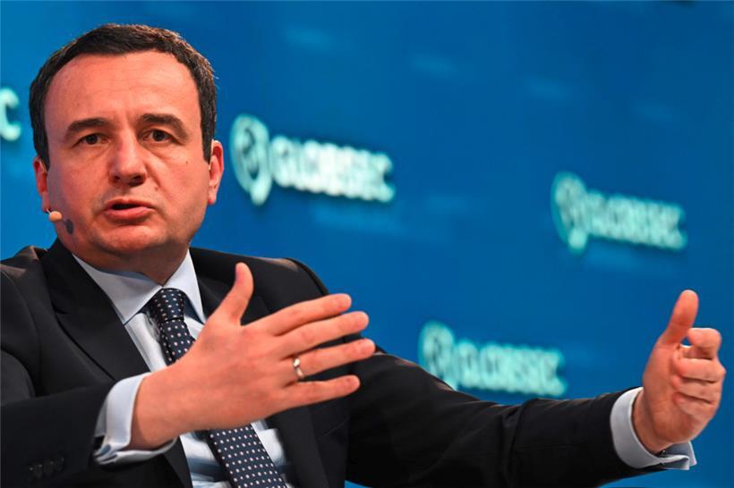 Der kosovarische Ministerpräsident Albin Kurti
