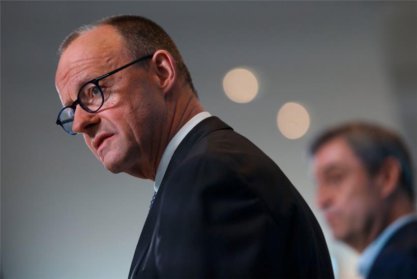 Der künftige Kanzler Friedrich Merz (l.) ist derzeit gegen eine Reform der Schuldenbremse, sein bayerischer Unions-Kollege Markus Söder will auch später keine Änderungen
