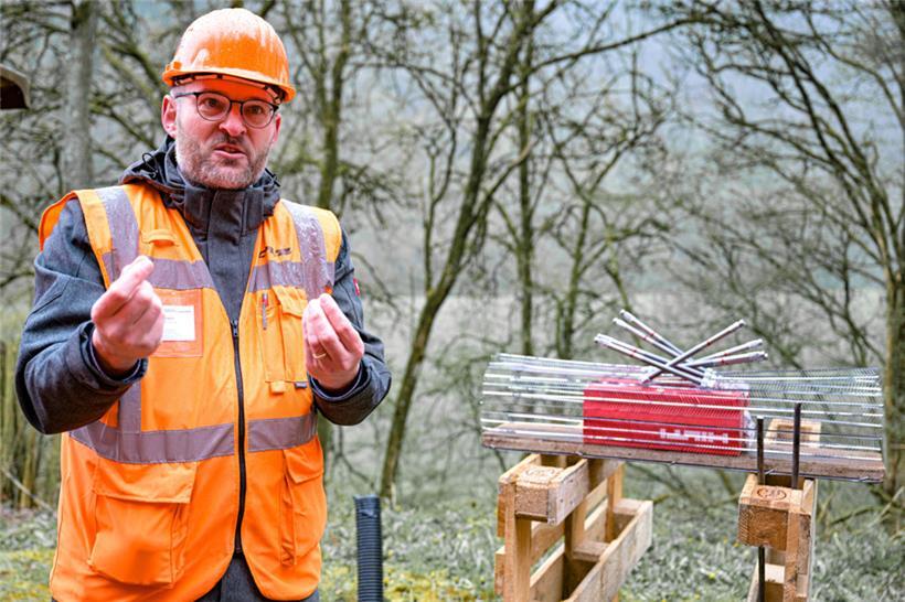 Der leitende Ingenieur André Feltz