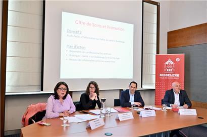 Der lokale Gesundheitsplan für Düdelingen basiere auf Teamarbeit, sagt Bürgermeister Dan Biancalana
