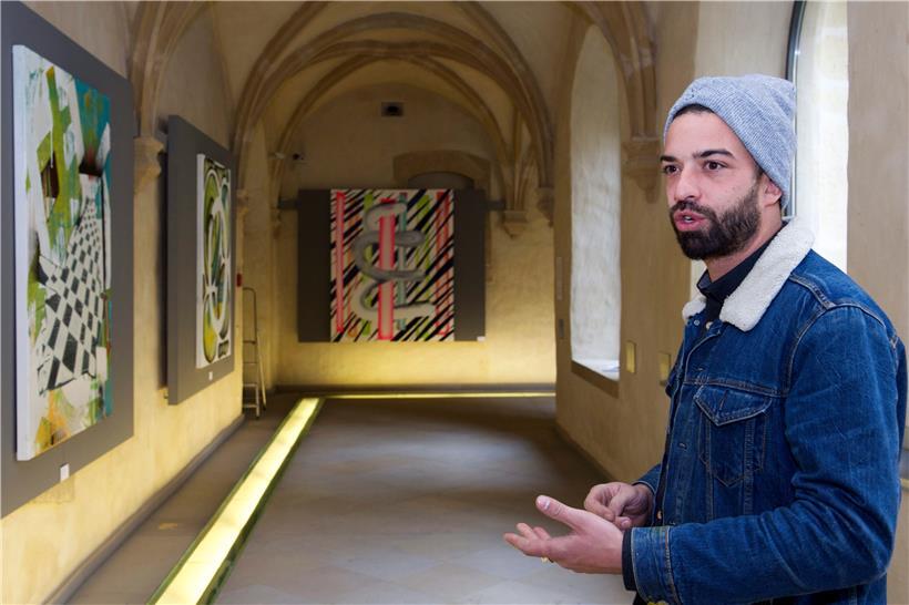 Der luxemburgische Künstler Eric Mangen verkauft eines seiner Bilder – und spendet den Erlös australischen Feuerwehrleuten
