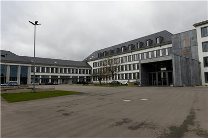 Der mittlerweile neu renovierte „Meedercherslycee“ in Esch
