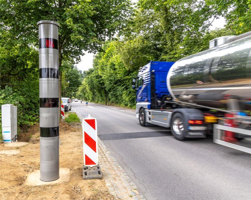 Der neue Blitzer in Saeul 
