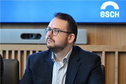 Der neue Bürgermeister von Esch: Christian Weis (CSV)
