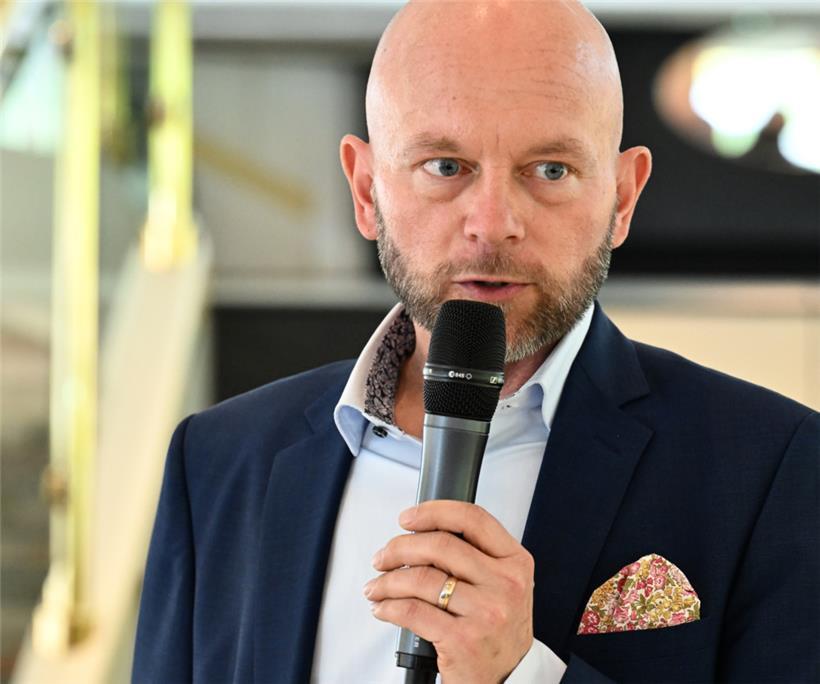 Der neue Entente-Präsident Max Hengel