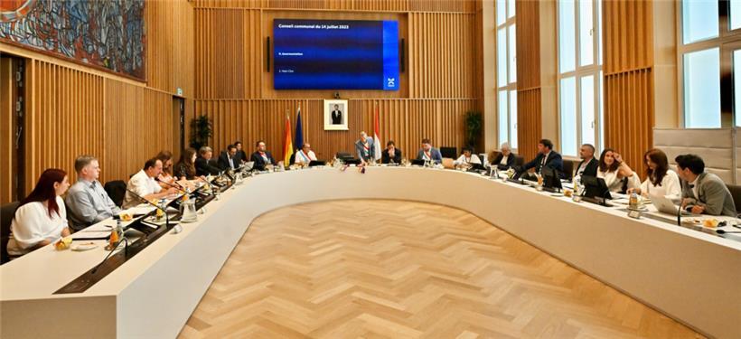 Der neue Escher Gemeinderat hielt am Freitagmorgen seine erste Sitzung ab
