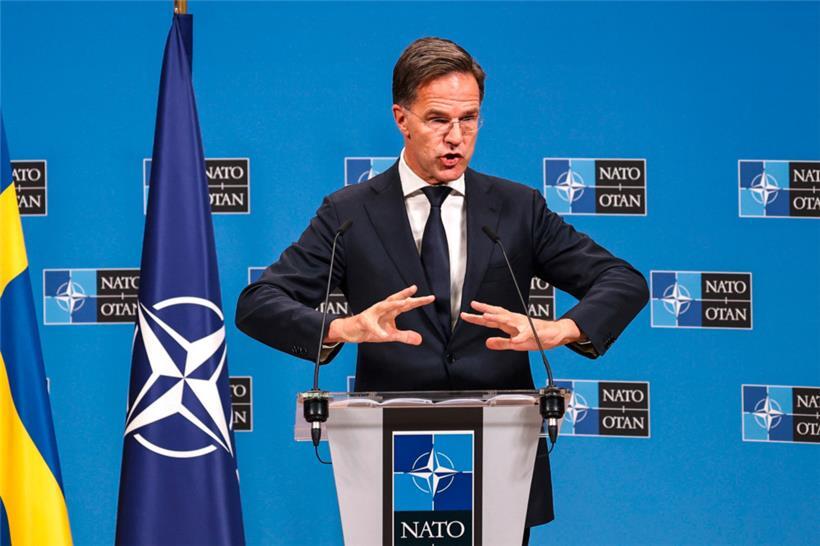 Der neue NATO-Generalsekretär Mark Rutte wird mehr Verteidigungsanstrengungen von den Europäern einfordern
