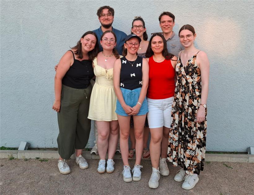 Der neue Vorstand der „Heidelberger“ nach der Generalversammlung im Juli
