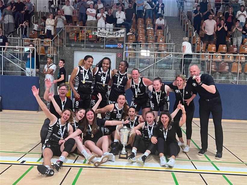 Der neue und alte Basketballmeister bei den Damen: der T71 Düdelingen

