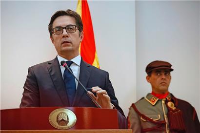Der nordmazedonische Präsident Stevo Pendarovski meint, dass russische Geheimdienste im Nachbarland gezielte Kampagnen gegen sein Land führen
