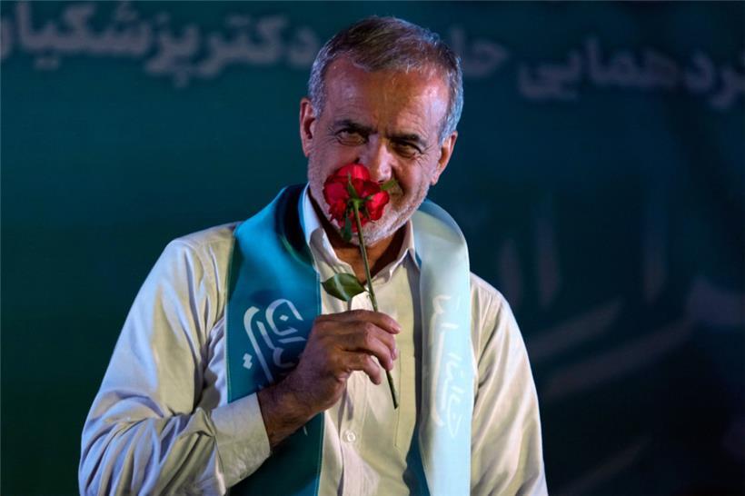 Der reformistische Politiker Massud Peseschkian
