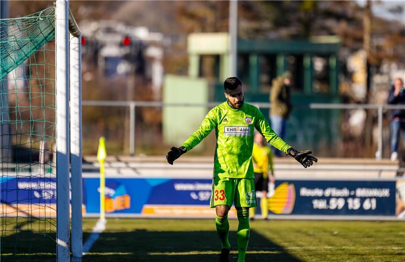 Der „reinrassige“ Fola-Keeper Emanuel Cabral hat eine Vorliebe für Escher Derbys 
