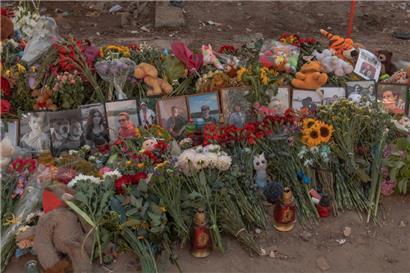 Der russische Machthaber Wladimir Putin will das Töten nicht beenden: Bei einem russischen Raketenangriff auf ein Wohnhaus in Kiew wurden am 5. August 31 Menschen getötet
