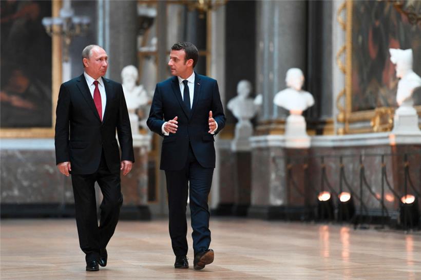 Der russische Präsident Wladimir Putin ist nach Angaben von Kreml-Sprecher Dmitri Peskow bereit zu Gesprächen über den Ukraine-Krieg mit Frankreichs Präsident Emmanuel Macron
