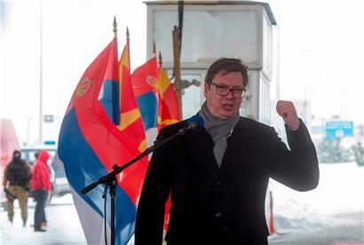 Der serbische Präsident Aleksandar Vucic bevorzugt ein genehmes Oberhaupt der serbisch-orthodoxen Kirche
