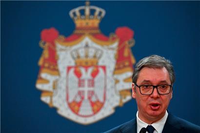 Der serbische Präsident Aleksandar Vucic weiß die Gabe aus der EU für seine Zwecke zu gebrauchen
