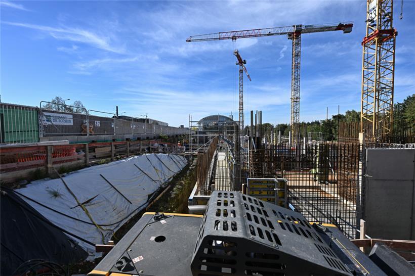 Der symbolische Grundstein wurde in der letzten Septemberwoche gelegt, doch die ...