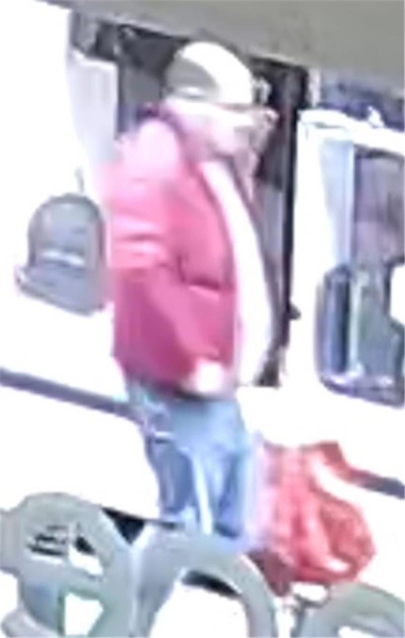 Der tatverdächtige Mann
