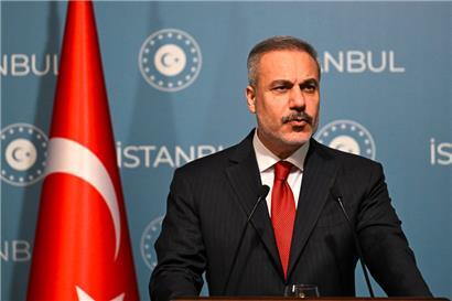 Der türkische Außenminister Hakan Fidan meint, die Palästinenser sollen für ihre eigene Sicherheit sorgen
