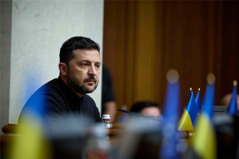 Der ukrainische Präsident Wolodymyr Selenskyj
