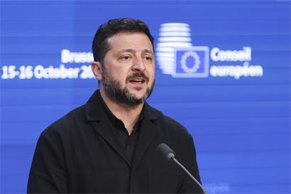 Der ukrainische Präsident Wolodymyr Selenskyj ist mittlerweile regelmäßiger Gast bei den Gipfeltreffen der EU-Staats- und Regierungschefs