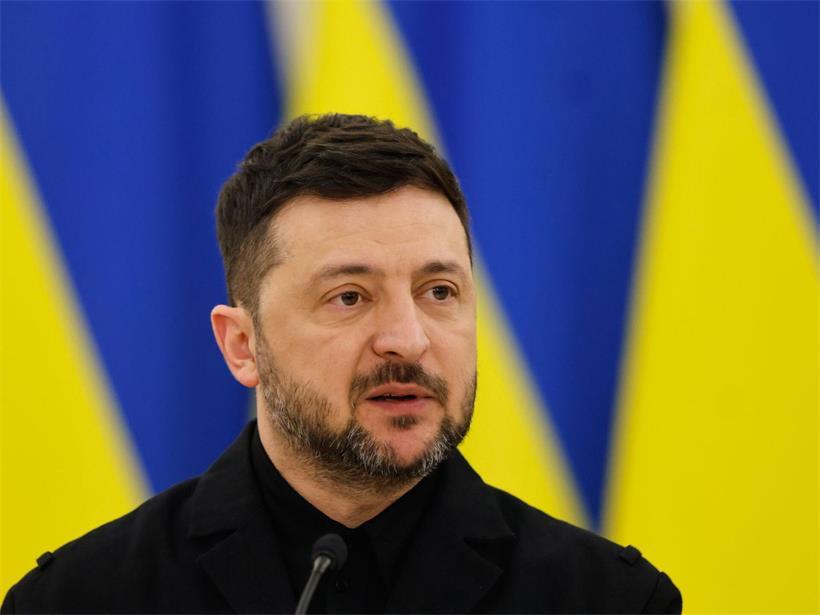 Der ukrainische Präsident Wolodymyr Selenskyj strebt einen EU-Beitritt seines Landes zum 1. Januar 2027 an