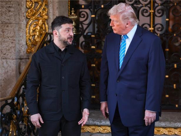 Der ukrainische Präsident Wolodymyr Selenskyj und US-Präsident Donald Trump sind bei ihrem letzten Treffen am vergangenen Sonntag einem Friedensplan für die Ukraine ein gutes Stück näher gekommen
