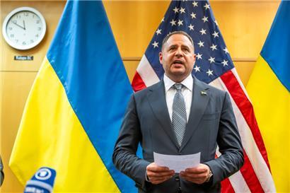 Der ukrainische Präsidialamtschef Andrij Jermak ist zurückgetreten
