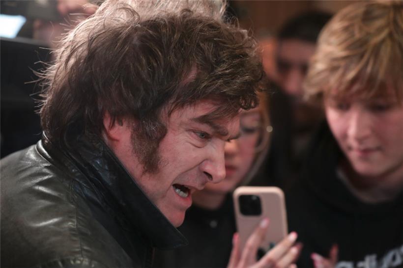 Der ultralibertäre Rockstar beim Wahlkampf
