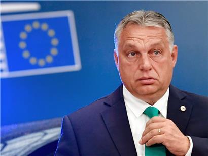 Der ungarische Regierungschef Viktor Orban dürfte zu Hause den Entzug von Milliarden Euro als Erfolg verkaufen

