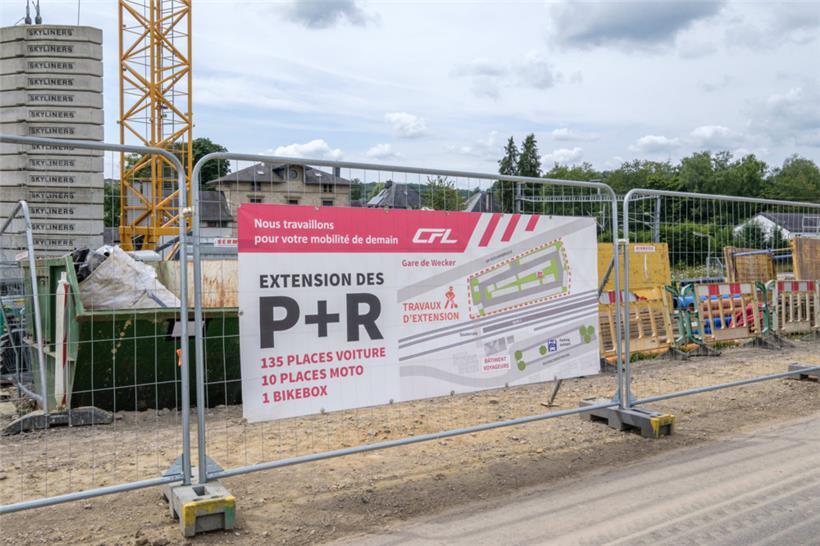 Der zukünftige P&R in Wecker