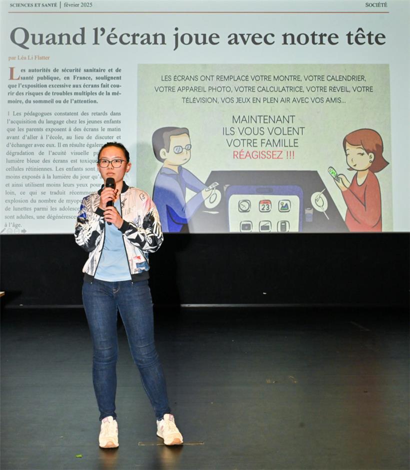 Der zweite Platz in der Kategorie zwischen 13 und 15 Jahren ging an Léa Li Flatt...