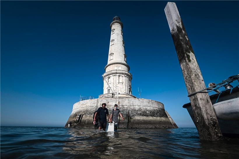 Der Leuchtturm von Cordouan in Frankreich
