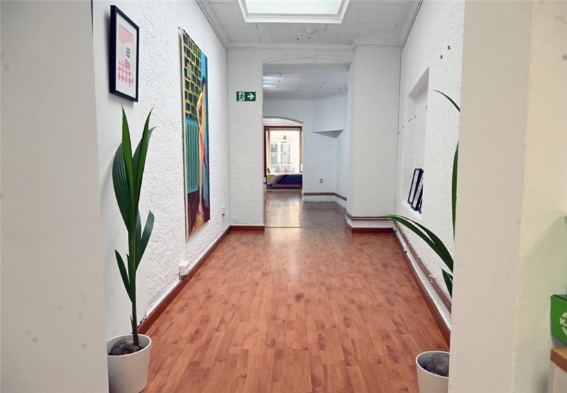 Derzeit ist eine Ausstellung zum Thema „Safe Spaces“ zu sehen