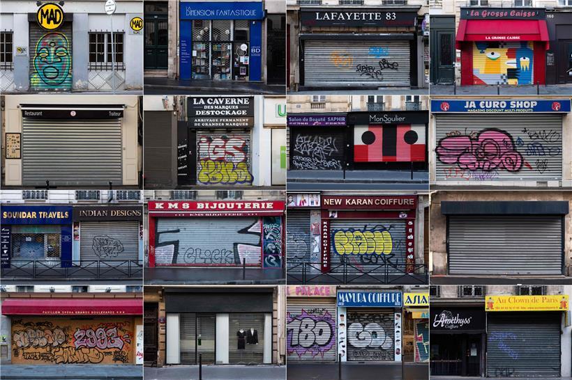 Des magasins fermés à Paris: le confinement doit durer au minimum jusqu’au 1er décembre
