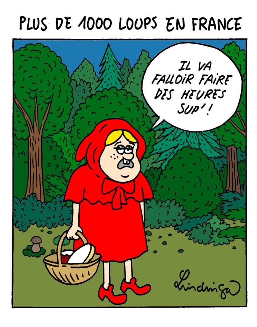 Dessin de Lindingre paru dans L’Est Républicain
