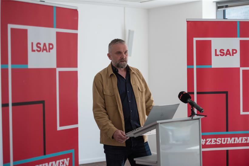 Deutliche Worte: Spitzenkandidat Steve Faltz
