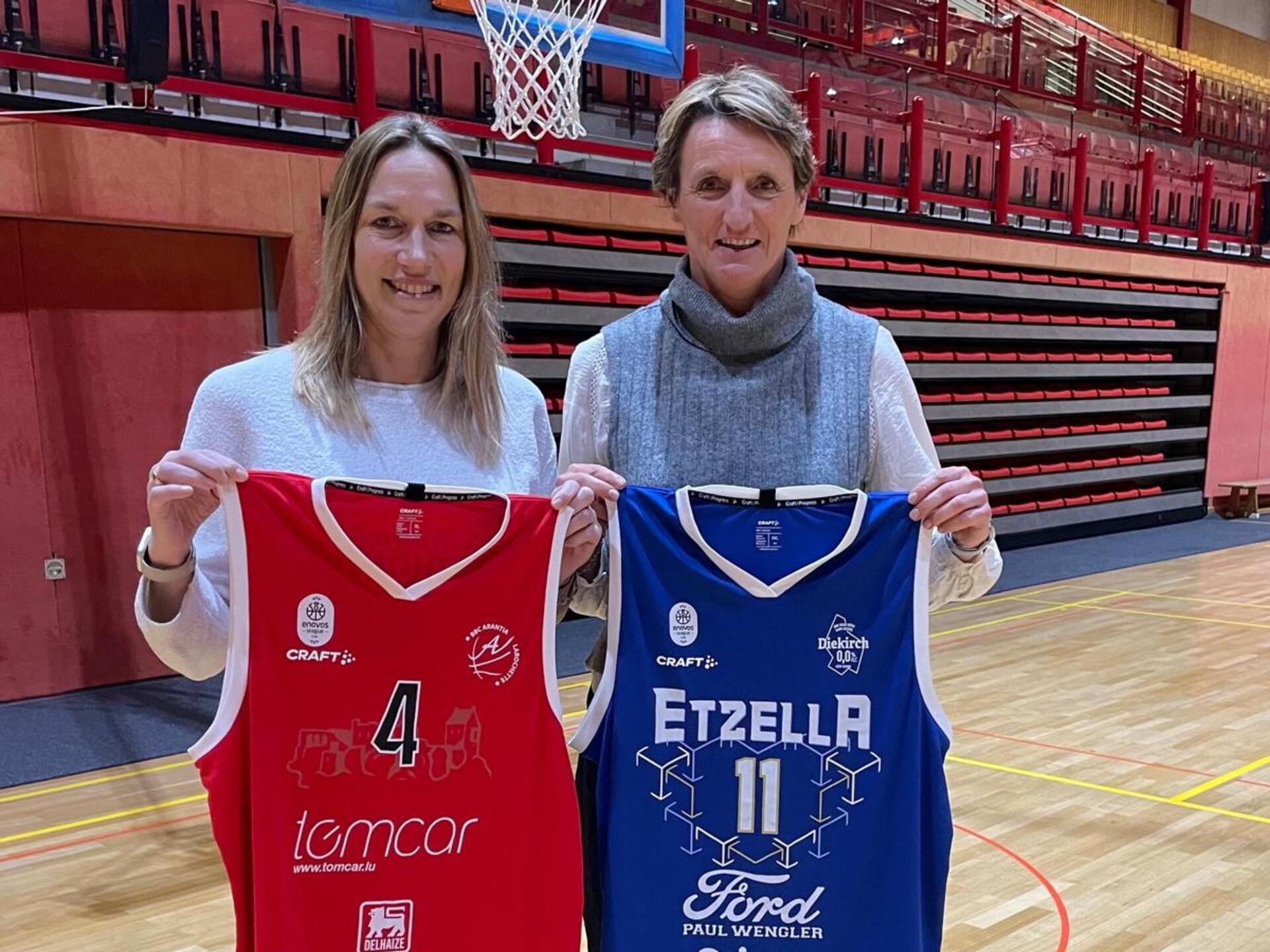 Why the basketball cup final is so special for Joëlle Scharlé and Diane ...