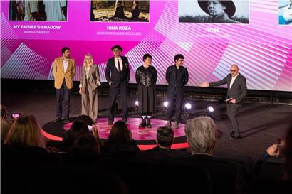 Abschluss der 16. Ausgabe des Luxembourg City Film Festival mit jubelnden Besuchern und festlicher Atmosphäre