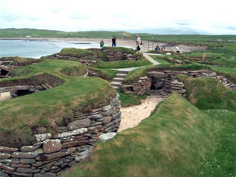 Die 5.000 Jahre alten Überreste des Dorfes Skara Brae könnten bald zu Norwegen gehören
