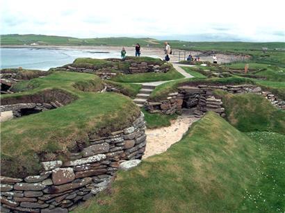 Die 5.000 Jahre alten Überreste des Dorfes Skara Brae könnten bald zu Norwegen gehören
